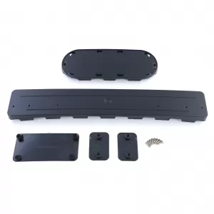Honeycomb radiator grille without emblem gloss black suitable for Audi A3 8P 05-08