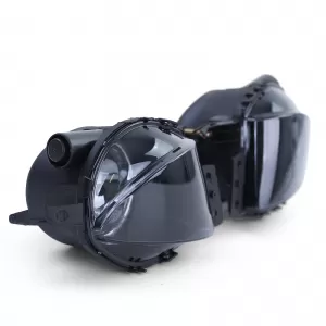 Clear glass fog lights black smoke set suitable for BMW 3 Series E90 E91 05-08
