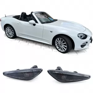 image-56-Seitenblinker Black Smoke geeignet für Fiat 124 Spider 16-20
