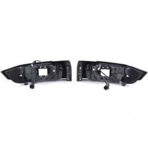 Fari posteriori a LED con barra luminosa fumi neri adatti per Range Rover Evoque 11-15-image-6196120