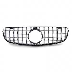 Sport grille black gloss chrome for Mercedes GLC X253 Coupe C253 15-19