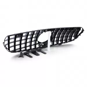 Sport grille black gloss chrome for Mercedes GLC X253 Coupe C253 15-19