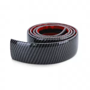 Flexible car door guard strip universal self-adhesive carbon 150cm