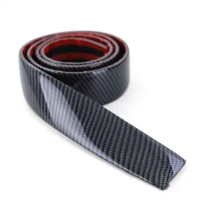 Flexible car door guard strip universal self-adhesive carbon 150cm