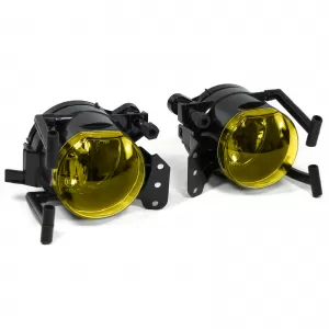 Clear glass fog light set yellow fits for 3 Series BMW E90 E91 from 05 with M package