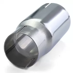 Stainless steel exhaust pipe reducer connection adapter 63.5mm to 55mm