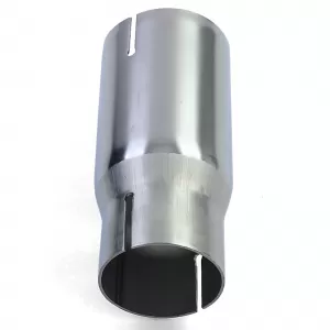 Stainless steel exhaust pipe reducer connection adapter 63.5mm to 55mm