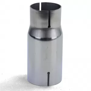 Stainless steel exhaust pipe reducer connection adapter 63.5mm to 55mm