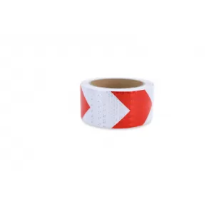 Signal tape marking tape barrier tape self-adhesive reflective red white 60m