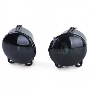 Clear glass fog lights black suitable for BMW E92 E93 F10 F11 F07 F22