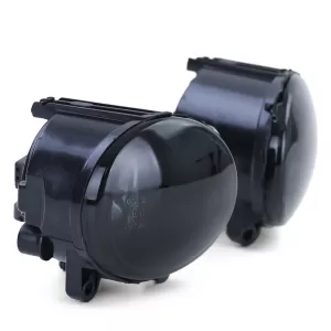 Clear glass fog lights black suitable for BMW E92 E93 F10 F11 F07 F22