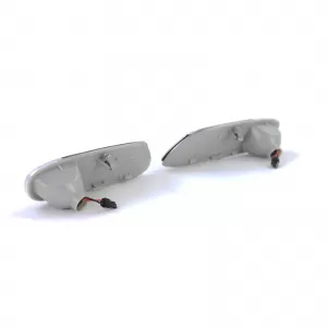 LED side indicators silver black for Mini One Cooper S F55 F56 F57 2014-2021