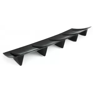 Universal rear bumper diffuser with 5 fins, paintable-image-6196363