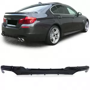 Rear diffuser Performance black gloss fits for 5 Series BMW F10 F11 550i M550d