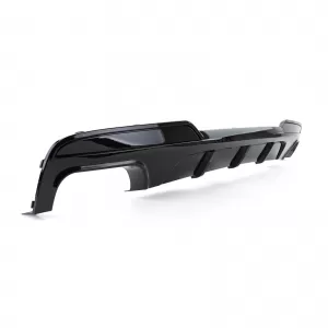 Rear diffuser Performance black gloss fits for 5 Series BMW F10 F11 550i M550d