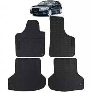 image-12-Prémium gumi autószőnyeg szett fekete Audi A3 8P 2003-2013