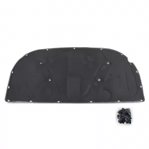 Insulation mat for engine hood with clips for Audi A4 B6 Sedan Avant 00-04