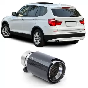 image-53-90mm kipufogóvég karbon, abszorberrel BMW X3 F25 2010-2017