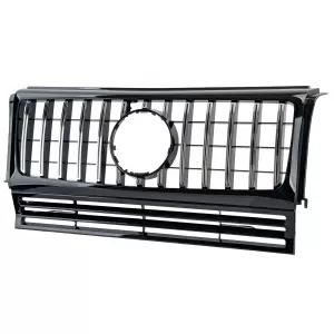 Sport grille black gloss chrome for Mercedes G-Class W463 90-18
