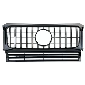 Sport grille black gloss chrome for Mercedes G-Class W463 90-18