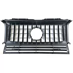 Sport grille black gloss chrome for Mercedes G-Class W463 90-18