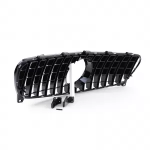 Sport grille glossy black for Mercedes GLA X156 Facelift 2017-2020
