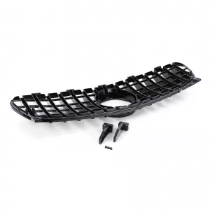 Sport grille glossy black for Mercedes GLA X156 Facelift 2017-2020