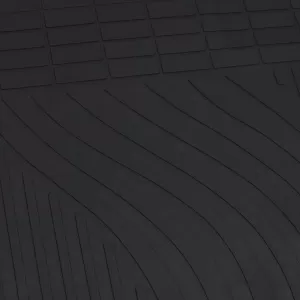 Car Rubber Floor Mats Black Premium Set for Peugeot 3008 09-16