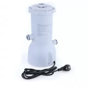 BESTWAY 366x76cm Fast Set Pool Round Swimming Pool with Filter Pump complete-image-6196641
