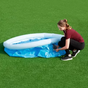 BESTWAY 366x76cm Fast Set Pool Round Swimming Pool with Filter Pump complete-image-6196644