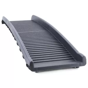 Car dog ramp entry aid anti-slip foldable black 155x40cm 90kg