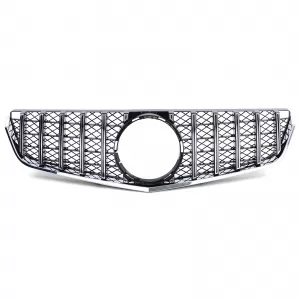 Sport grille black chrome for Mercedes E Coupe C207 Cabrio A207 2009-2013