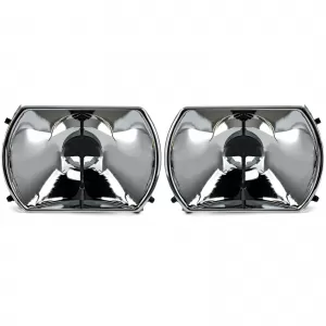 Riflettori per fari manuali sinistro destro per Mercedes R107 SL SLC 71-89-image-6196739