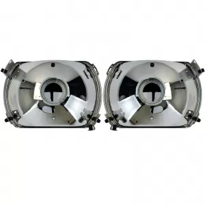 Riflettori per fari manuali sinistro destro per Mercedes R107 SL SLC 71-89-image-6196743