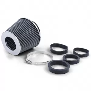 Performance sports air filter silver universal for 60-70mm connection-image-6196761