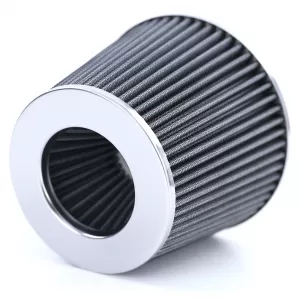 Performance sports air filter silver universal for 60-70mm connection-image-6196767