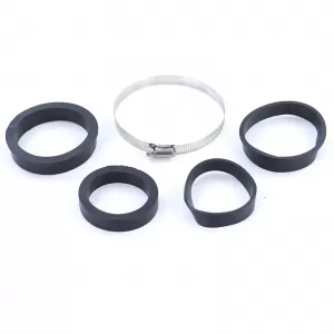Performance sports air filter silver universal for 60-70mm connection-image-6196768