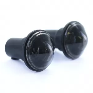 Clear glass side indicator black smoke suitable for Fiat Coupe 175 94-00