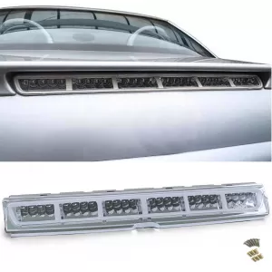 3rd brake light clear glass chrome for Mercedes SLK R170 96-04 + CLK C208 A208 97-02