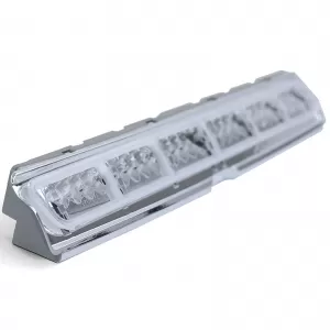 3rd brake light clear glass chrome for Mercedes SLK R170 96-04 + CLK C208 A208 97-02
