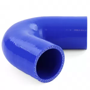 Performance silicone hose elbow 102/102mm 135° Ø 51mm blue