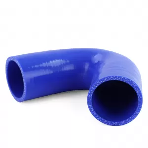Performance silicone hose elbow 102/102mm 135° Ø 51mm blue