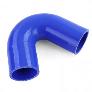 Performance silicone hose elbow 102/102mm 135° Ø 51mm blue