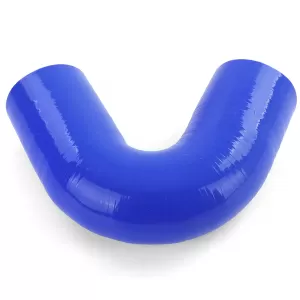Performance silicone hose elbow 102/102mm 135° Ø 51mm blue