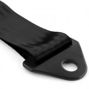 Tenzo-R Sport Harness Belt Safety Belt 3 Point Black with E Mark