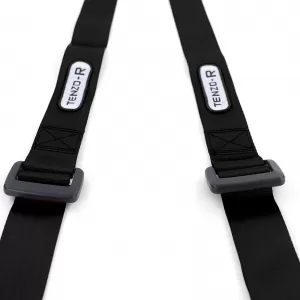 Tenzo-R Sport Harness Belt Safety Belt 3 Point Black with E Mark