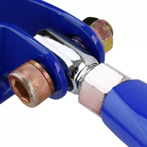 Aluminum strut bar blue adjustable for VW Golf 4 + Bora 97-03