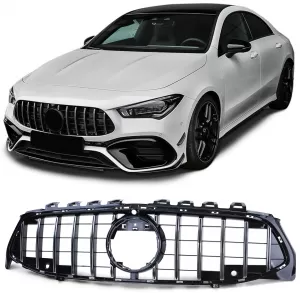 image-39-Sport hűtőrács fényes fekete króm Mercedes CLA C118 X118 2019-től