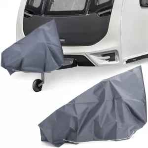 Caravan drawbar cover drawbar protection drawbar sleeve grey protection