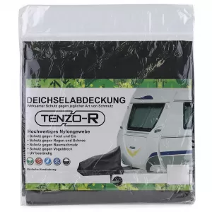 Caravan drawbar cover drawbar protection drawbar sleeve grey protection